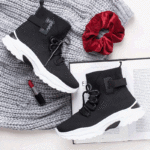 Sneakers κάλτσα - Μαύρο