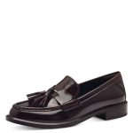 Mοκασινια Tamaris με διακοσμητικό- Μπορντό