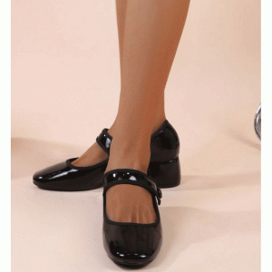 Γόβες με μπαρέτα - Μαύρο