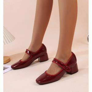 Γόβες με μπαρέτα - Μαύρο