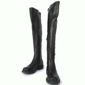 Μπότες Over The Knee - Μαύρο