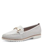 Mοκασινια Tamaris τρυπητά - Λευκό