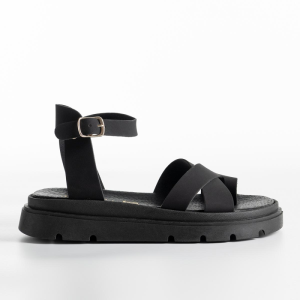 Flatforms με Chunky σόλα  - Μαύρο