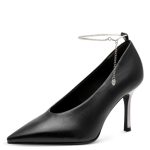 Tamaris γόβες με λεπτό τακούνι - Μαύρο