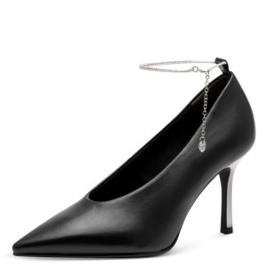 Tamaris γόβες με λεπτό τακούνι - Μαύρο