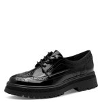 Tamaris loafers λουστρίνι - Μαύρο