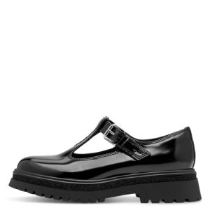 Tamaris oxford λουστρίνι - Μαύρο