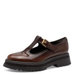 Tamaris oxford λουστρίνι - Μαύρο