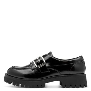 Tamaris oxford λουστρίνι - Μαύρο