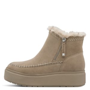 Μποτάκια Tamaris ankle boots- Μπέζ