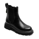 Μποτάκι με λάστιχο- Mαύρο