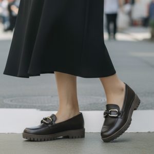 Μποτάκι σε mid μήκος- Μαύρο