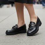 Μποτάκι σε mid μήκος- Μαύρο