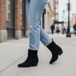 Μποτάκι Western δερμάτινο με Μυτερή Μύτη - Μπέζ