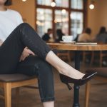 Γόβες Λουστρίνι με Χαμηλό Τακούνι- Μπορντό