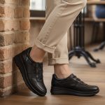 Ανατομικά Sneakers με Λάστιχο - Μαύρο