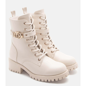 Aρβυλάκια με χρυσές λεπτομέριες- Μπέζ