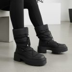 Μποτάκια Après-Ski Snow Comfort – Μαύρο