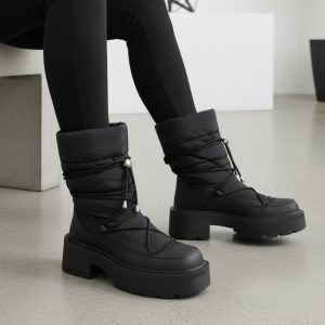 Μποτάκια Après-Ski Snow Comfort – Μαύρο