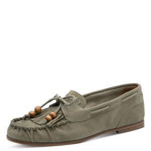 Μοκασίνι Tamaris με διακοσμητικά κρόσσια - Καφέ