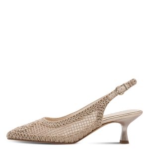 Tamaris slingback με χαμηλό τακούνι - Μπέζ