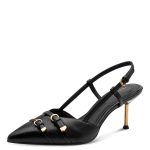 Tamaris slingback με χαμηλό τακούνι - Μπέζ