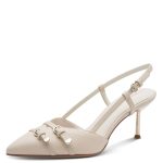 Tamaris slingback με χαμηλό τακούνι - Μπέζ